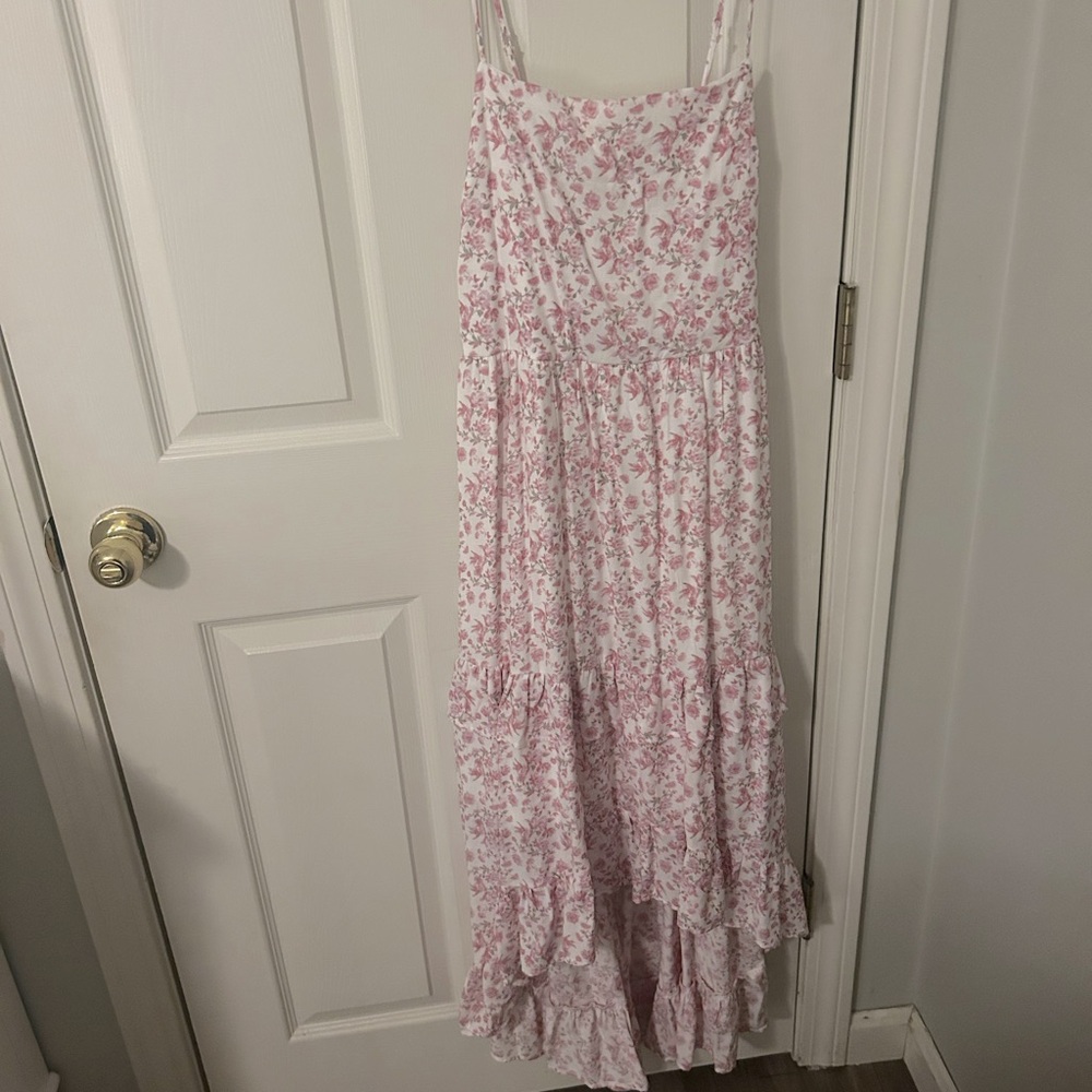 Pink floral Dress